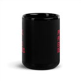 Pyramids Pearls & Educated Delta Girls Black Glossy Mug